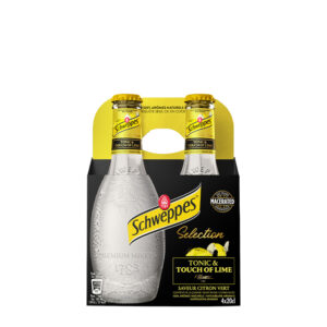 Schweppes Selection - Tonic & Touch of Lime 4 x 20cl